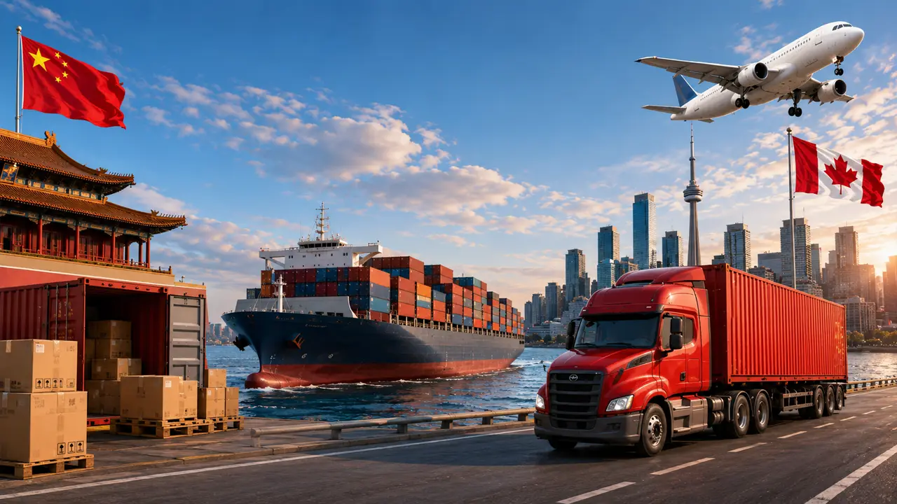 DDP Shipping from China to Canada