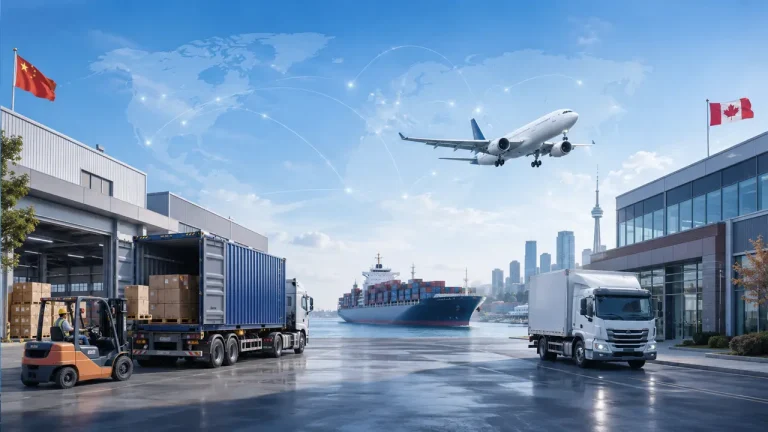 Door-to-Door Shipping from China to Canada