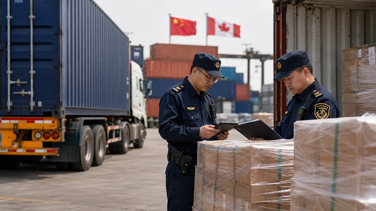 Customs Clearance China to Canada