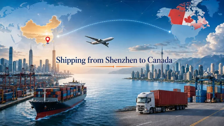Shipping from Shenzhen to Canada