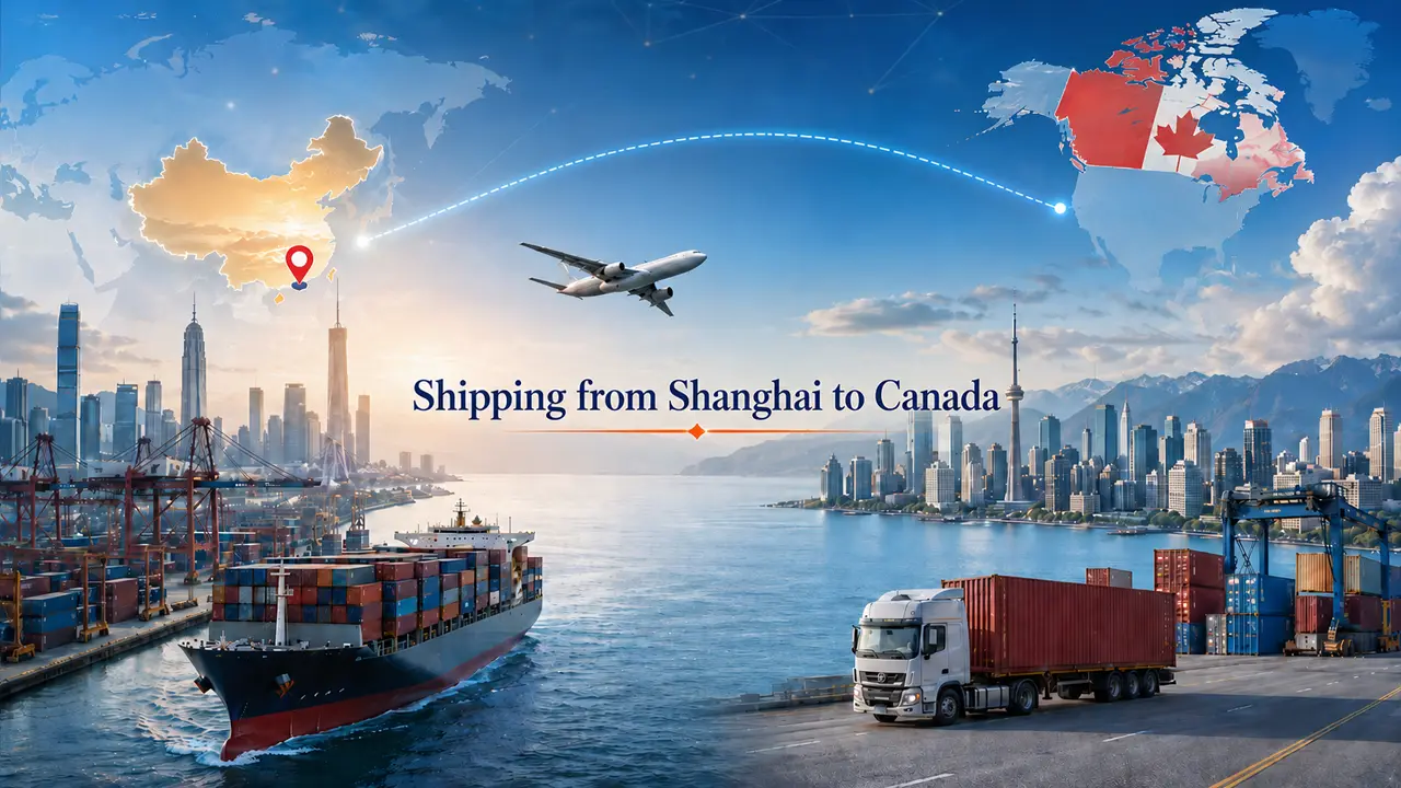 Shipping from Shanghai to Canada