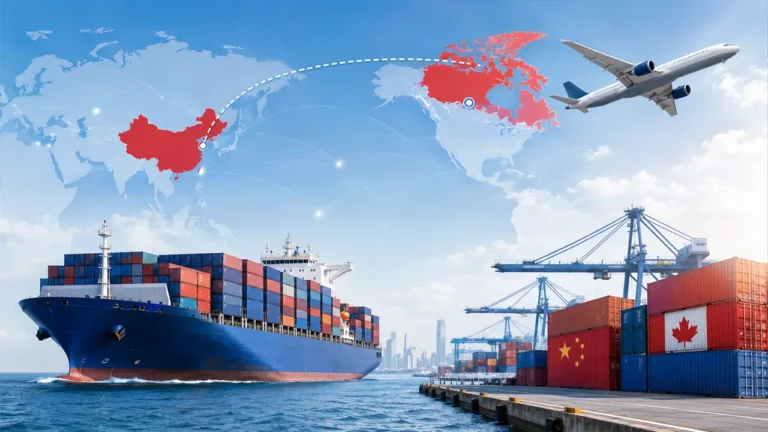 Ship Commercial Goods from China to Canada