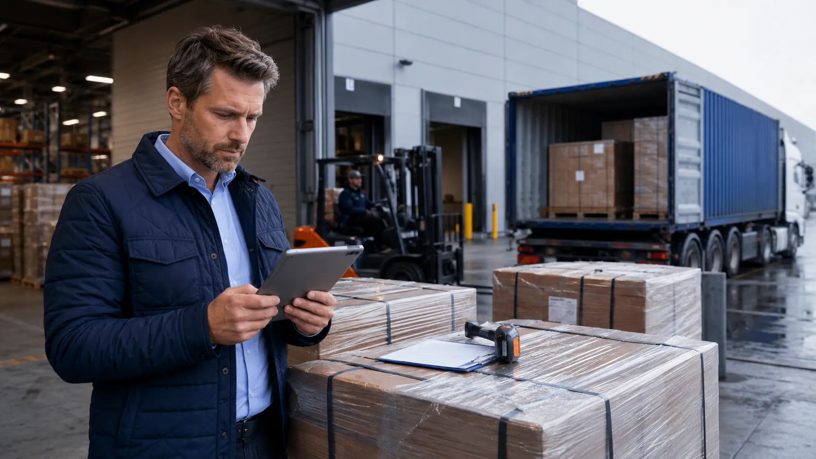 Canadian importer coordinating commercial freight from China to a warehouse in Canada