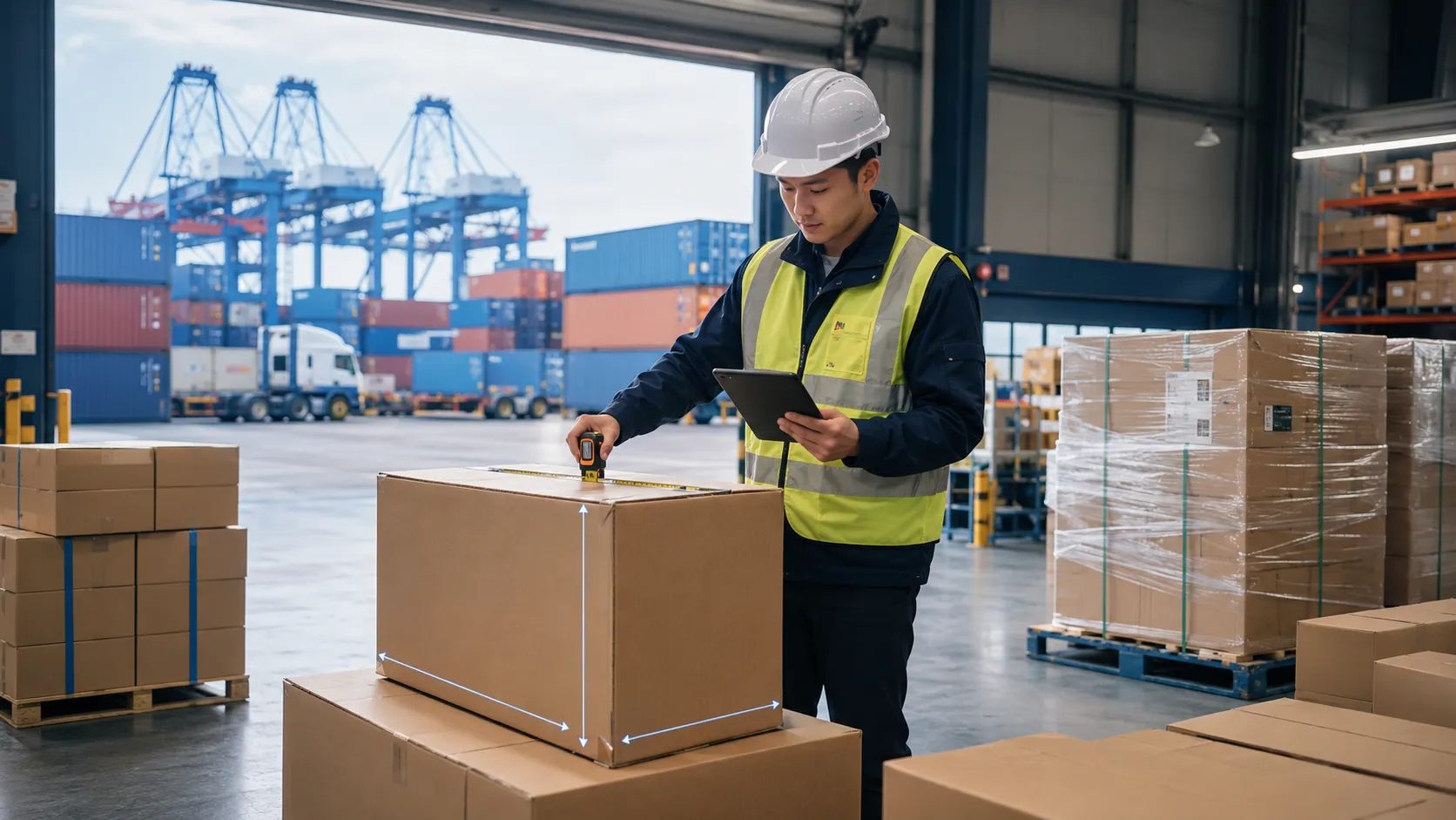 Calculating CBM for sea freight cartons from China to Canada